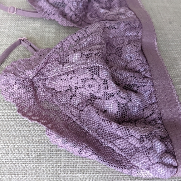 Aritzia Talula Monterey lace bralette Small c051 - Picture 4 of 6